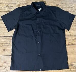 Chefworks Unisex Size M Black Shirt -NWT